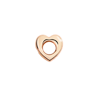 Charm Dodo Donna Cuore in Oro rosa DUC5001_HEART_0009R